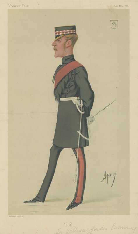 Sir William Gordon Cumming alkotó: Carlo Pellegrini