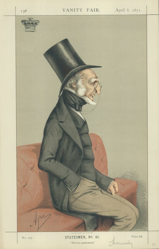 Harrowby grófja alkotó: Carlo Pellegrini