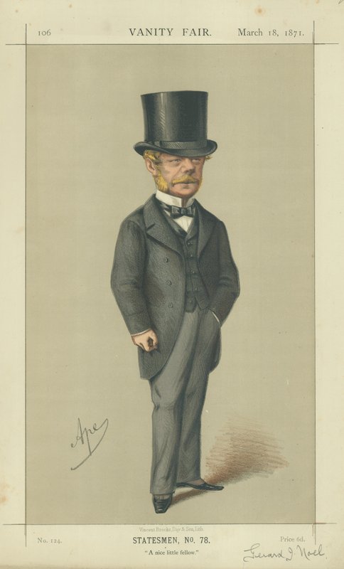 A tiszteletbeli Gerard James Noel alkotó: Carlo Pellegrini