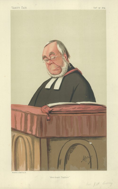 James Augustus Hessey tiszteletes alkotó: Carlo Pellegrini