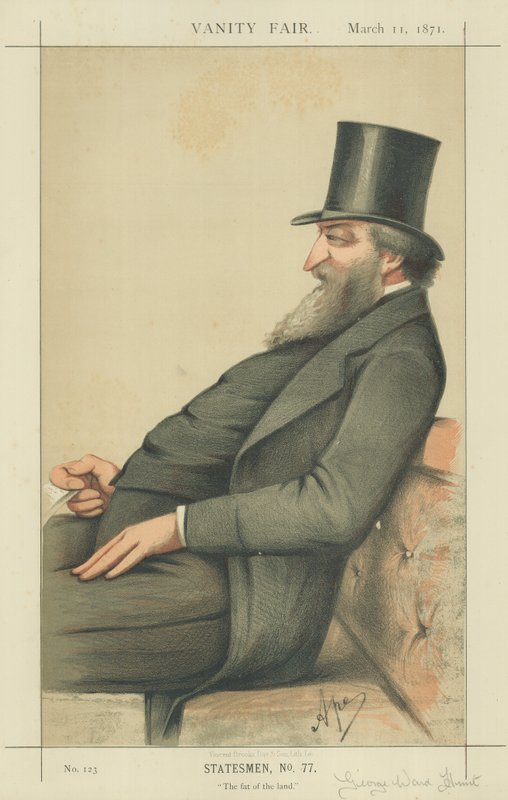 A jobb Hon George Ward Hunt alkotó: Carlo Pellegrini