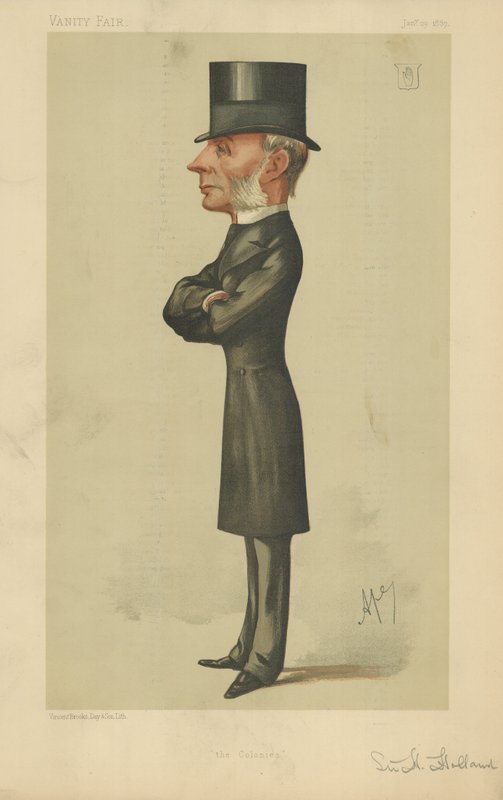 A jobb tiszt Sir Henry Thurstan Holland alkotó: Carlo Pellegrini