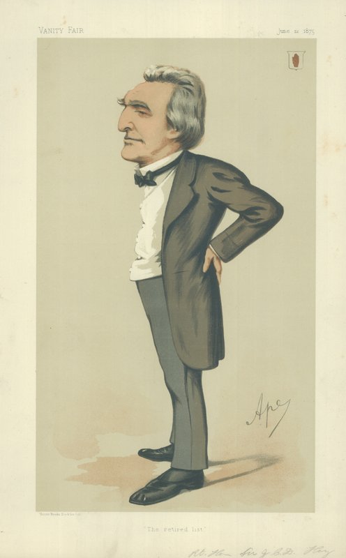 A jobb tiszt Sir John Charles Dalrymple Hay alkotó: Carlo Pellegrini