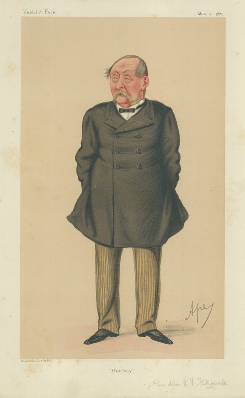 A jobb tiszt Sir William Robert Seymour Vesey Fitzgerald alkotó: Carlo Pellegrini