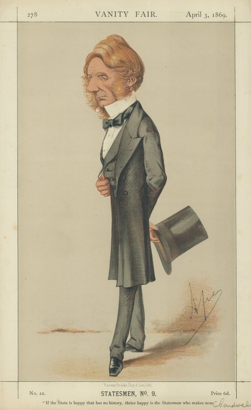 Az igaz, tisztelt Edward Cardwell alkotó: Carlo Pellegrini
