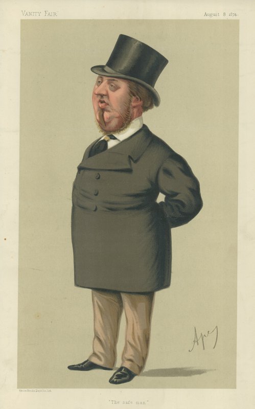 A jobb, tisztelt George Sclater-Booth alkotó: Carlo Pellegrini