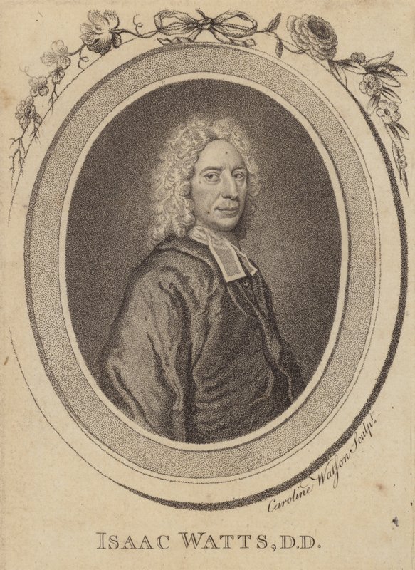 Isaac Watts, angol keresztény lelkész, himnuszíró és teológus alkotó: Caroline Watson
