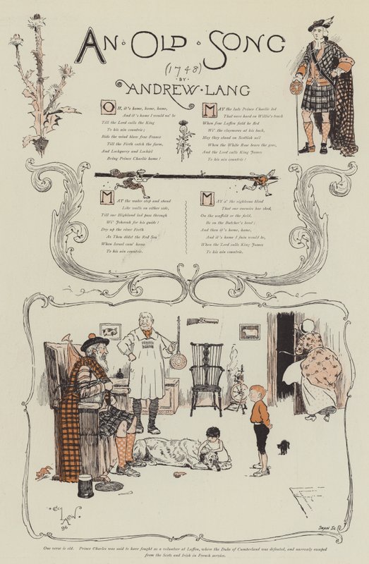Egy régi dal, Andrew Laing alkotó: Cecil Charles Windsor Aldin