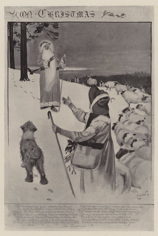 Karácsonykor alkotó: Cecil Charles Windsor Aldin