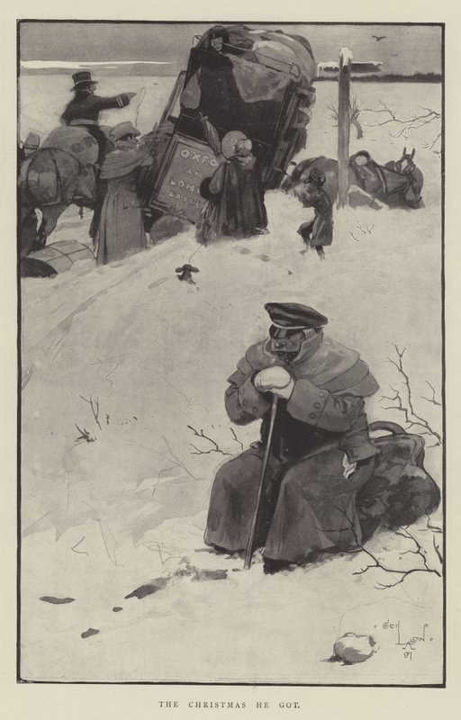 A karácsony, amit kapott alkotó: Cecil Charles Windsor Aldin