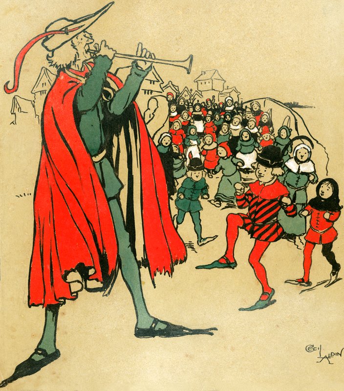 Hamelini Pied Piper alkotó: Cecil Charles Windsor Aldin