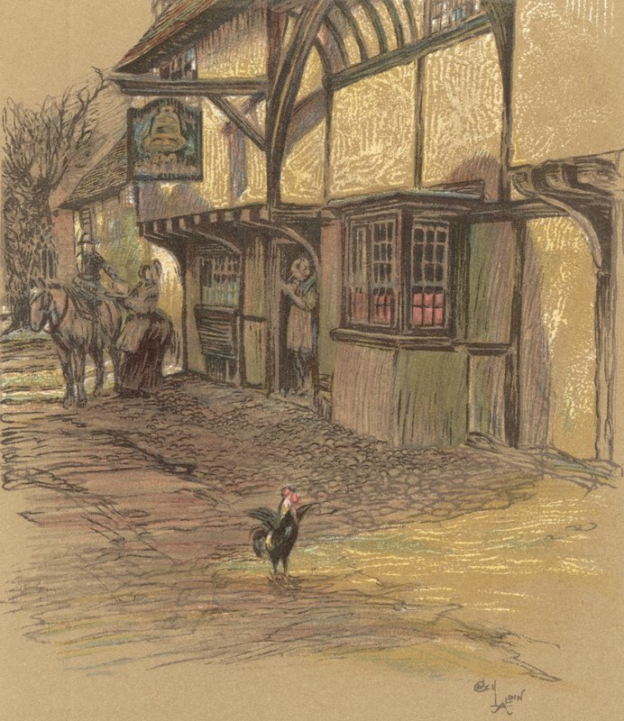 The Bell Inn, Waltham St Lawrence alkotó: Cecil Charles Windsor Aldin