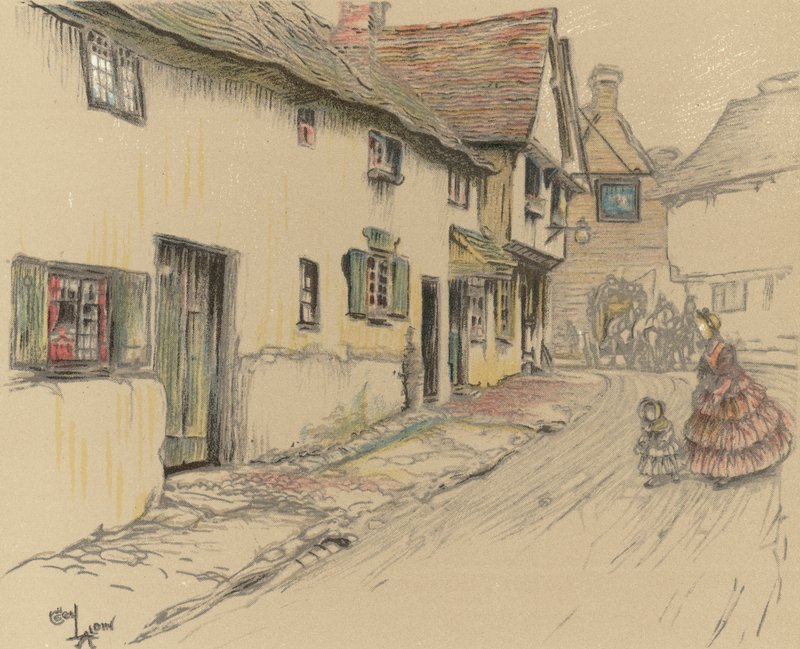 George Inn, Dorchester alkotó: Cecil Charles Windsor Aldin