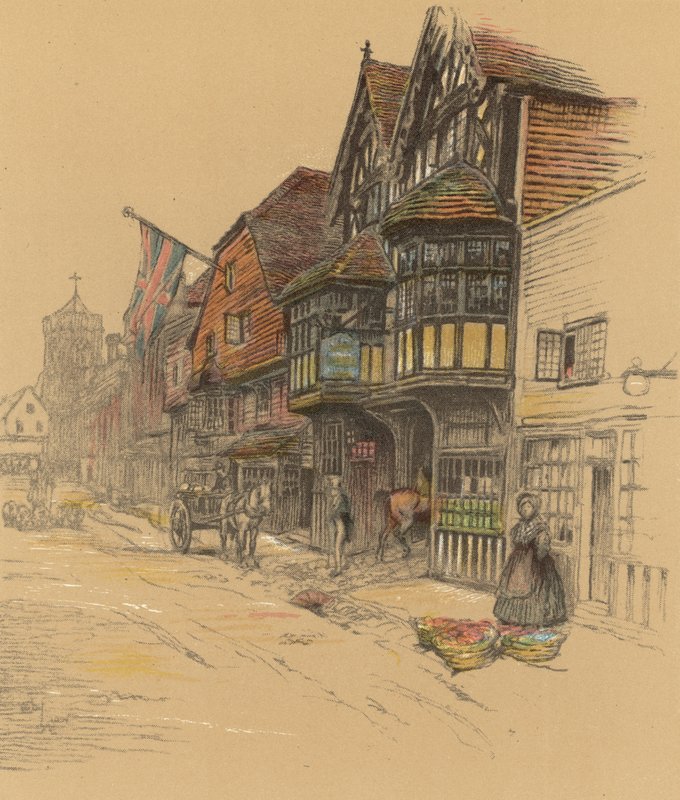 George Inn, Salisbury alkotó: Cecil Charles Windsor Aldin