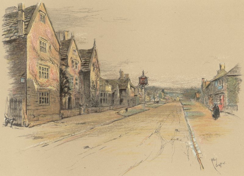 A Lygon Arms, Broadway alkotó: Cecil Charles Windsor Aldin