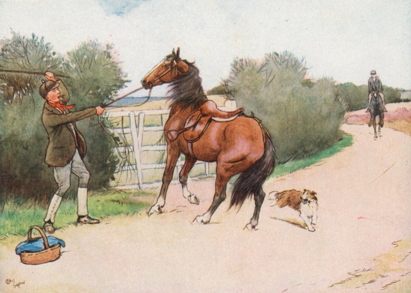 Aztán a Fiú leszállt, és kemény ütést adott neki alkotó: Cecil Charles Windsor Aldin