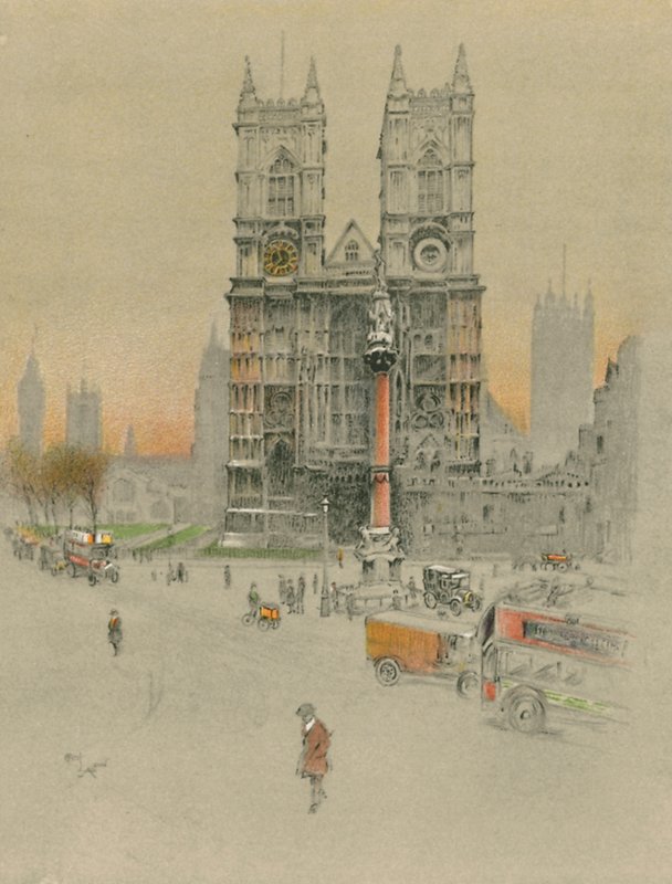 Westminster apátság alkotó: Cecil Charles Windsor Aldin