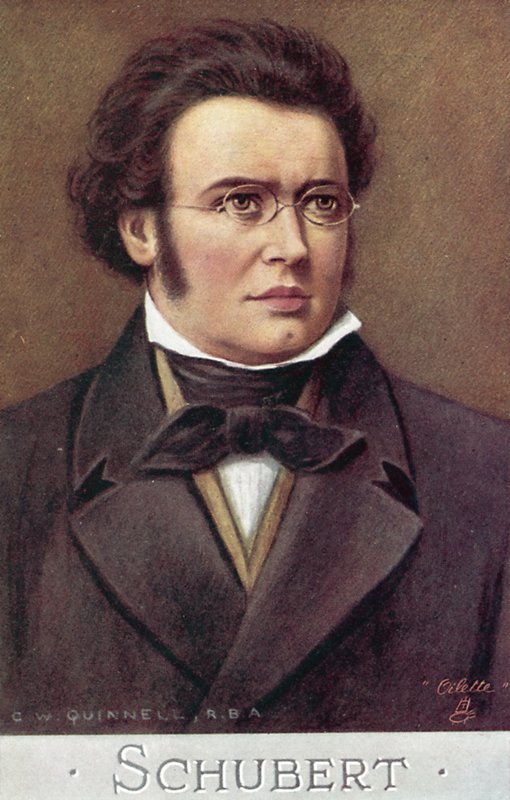 Franz Schubert alkotó: Cecil Watson Quinnell
