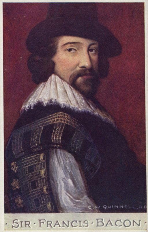 Sir Francis Bacon (1561-1626) angol filozófus és író alkotó: Cecil Watson Quinnell