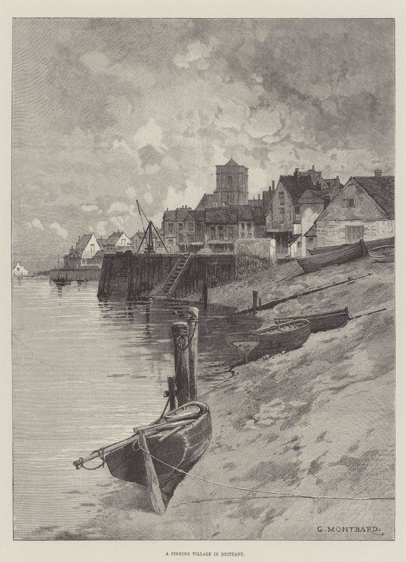 Egy bretagne-i halászfalu alkotó: Charles Auguste Loye