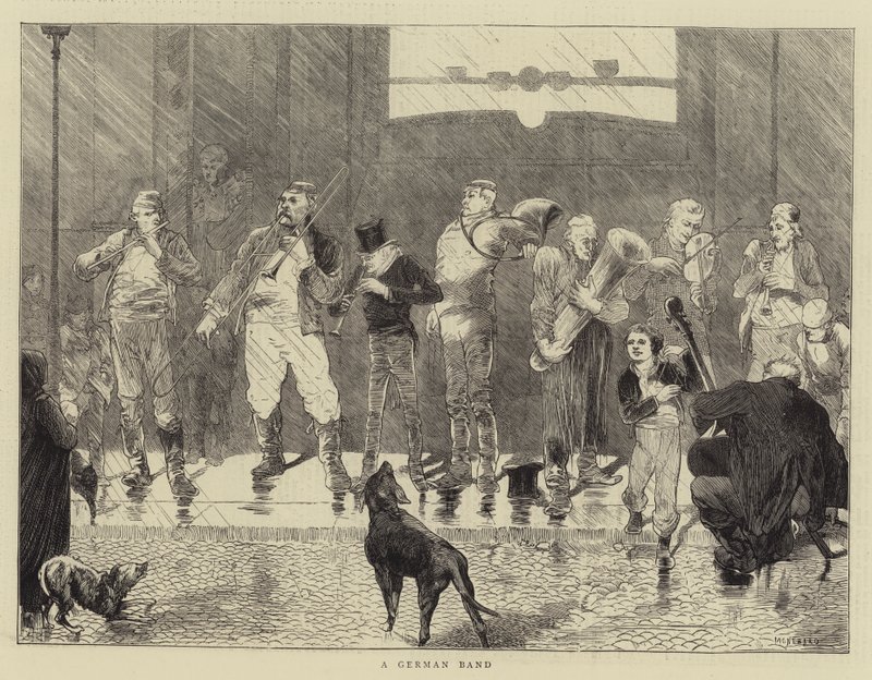 Egy német banda alkotó: Charles Auguste Loye
