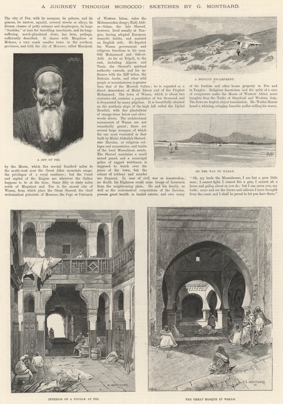 Utazás Marokkóban alkotó: Charles Auguste Loye