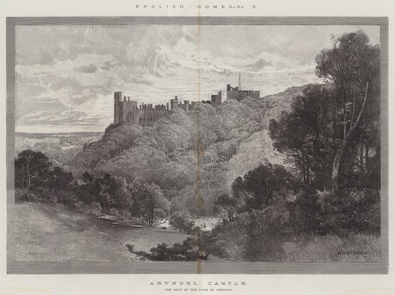 Arundel kastély alkotó: Charles Auguste Loye