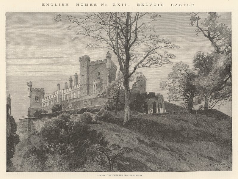 Belvoir kastély alkotó: Charles Auguste Loye