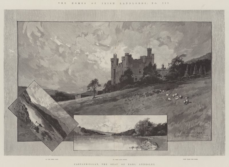 Castlewellan, Annesley gróf székhelye alkotó: Charles Auguste Loye