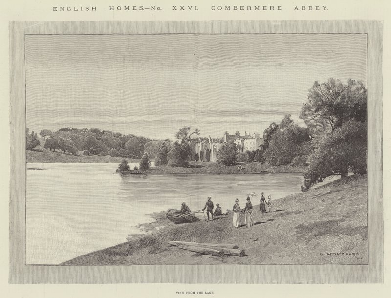 Combermere apátság alkotó: Charles Auguste Loye