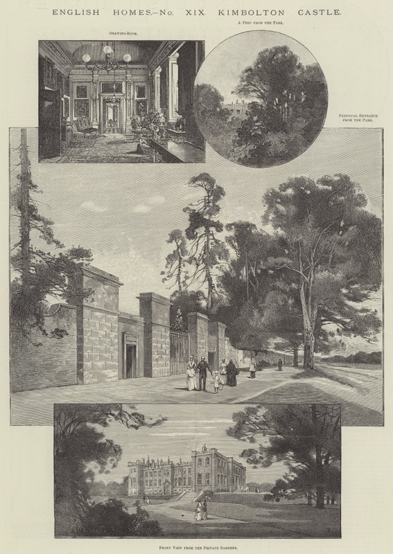 Kimboltoni kastély alkotó: Charles Auguste Loye