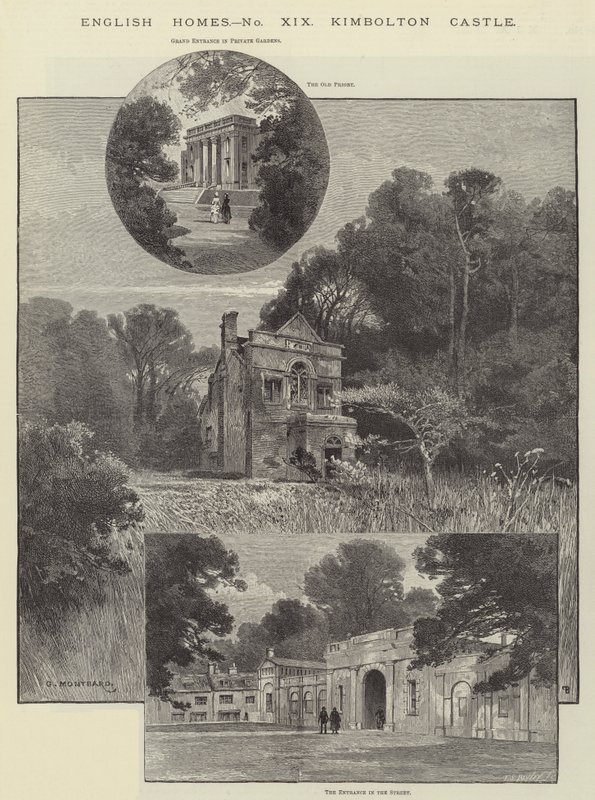 Kimboltoni kastély alkotó: Charles Auguste Loye