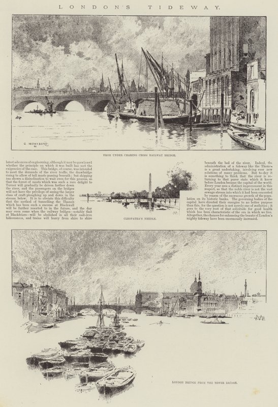 A londoni Tideway alkotó: Charles Auguste Loye