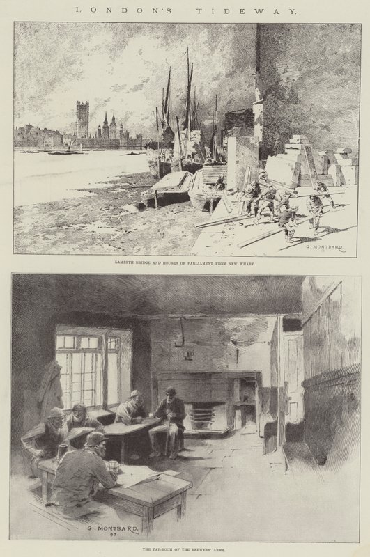 London Tideway alkotó: Charles Auguste Loye