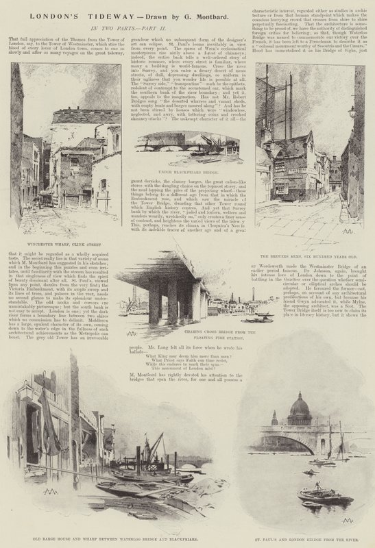 London Tideway alkotó: Charles Auguste Loye