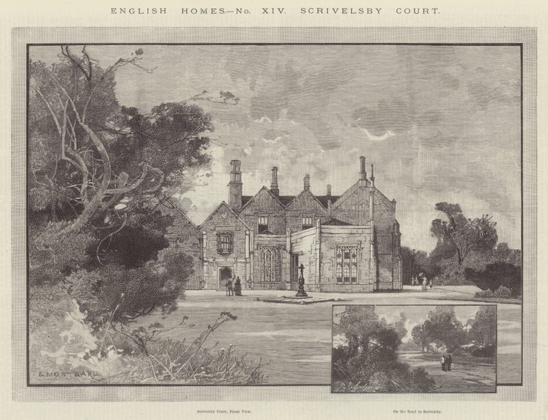 Scrivelsby Court alkotó: Charles Auguste Loye