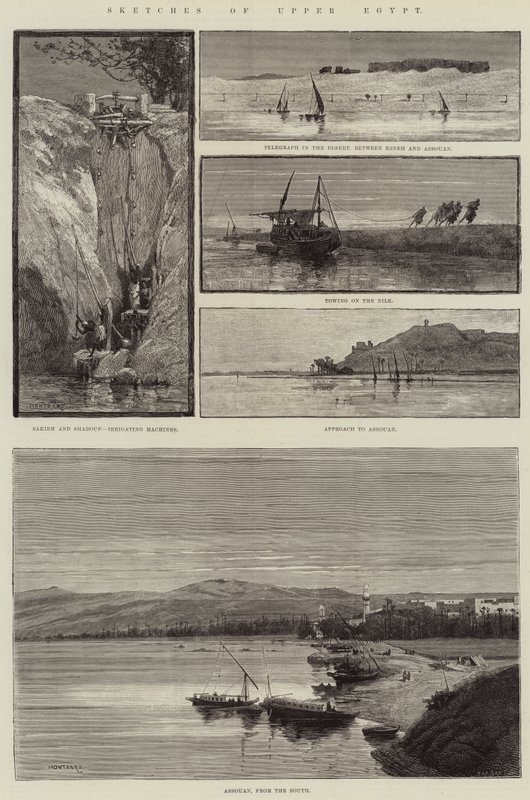 Vázlatok Felső-Egyiptomról alkotó: Charles Auguste Loye