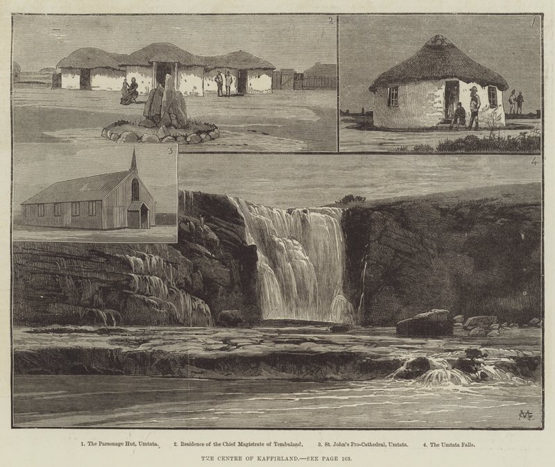 Kaffirland központja alkotó: Charles Auguste Loye