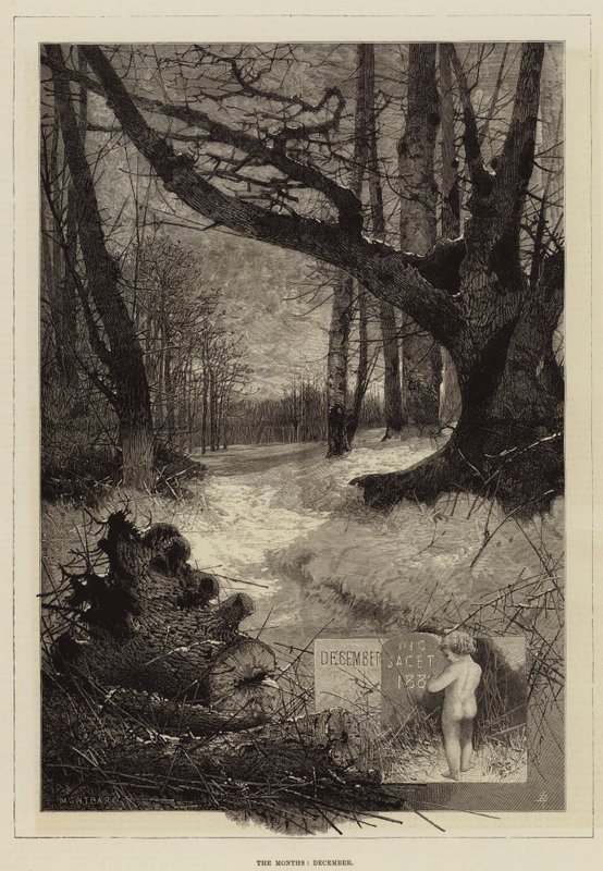 A hónapok, december alkotó: Charles Auguste Loye