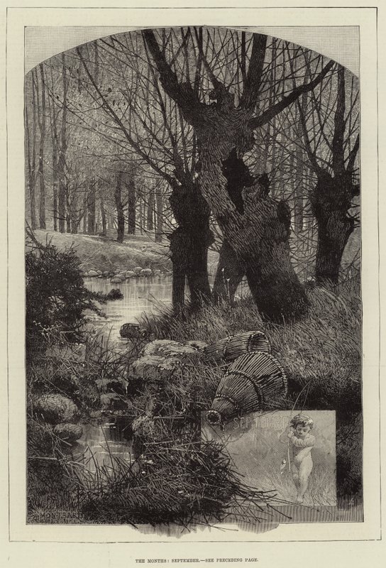 A hónapok, szeptember alkotó: Charles Auguste Loye
