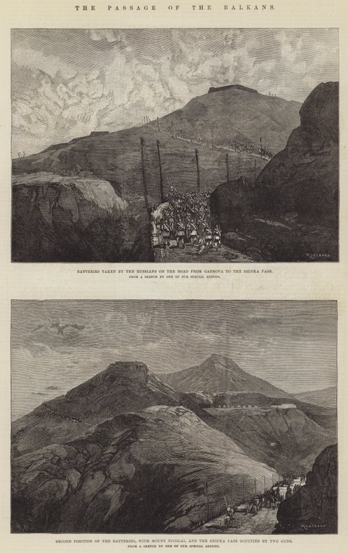 A Balkán átvonulása alkotó: Charles Auguste Loye