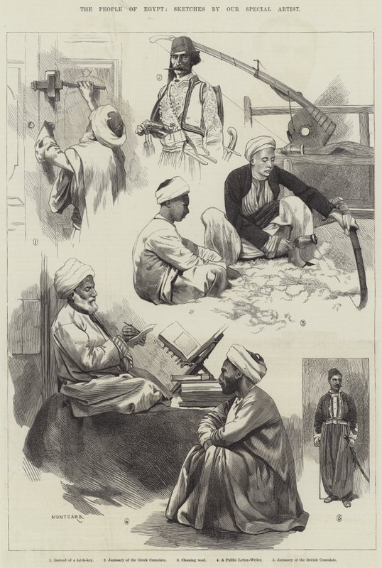 Egyiptom népe alkotó: Charles Auguste Loye