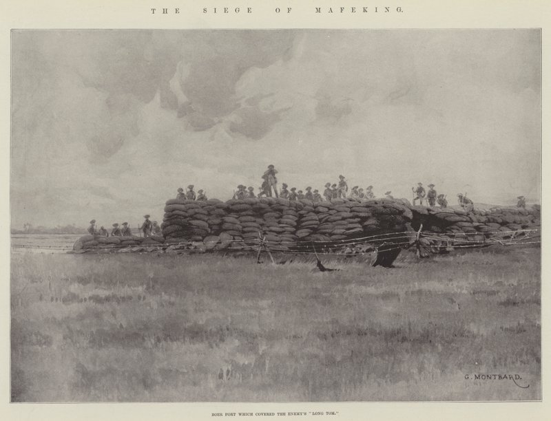 Mafeking ostroma alkotó: Charles Auguste Loye