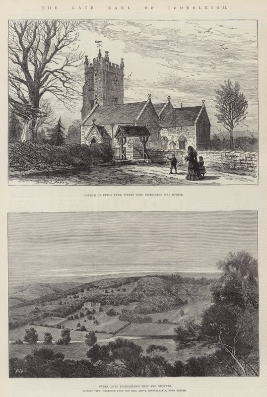 Iddesleigh néhai grófja alkotó: Charles Auguste Loye