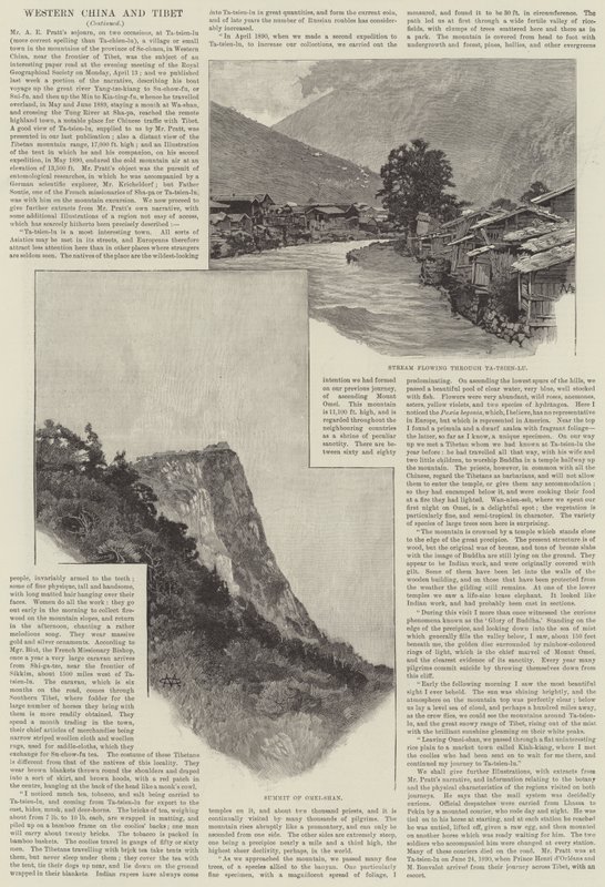 Nyugat-Kína és Tibet alkotó: Charles Auguste Loye