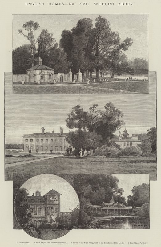 Woburn apátság alkotó: Charles Auguste Loye