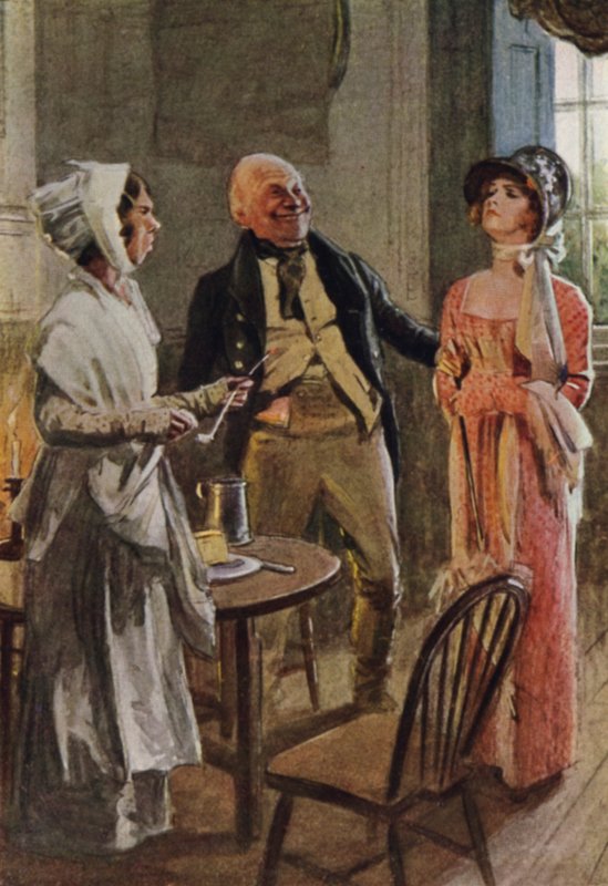 Becky feljebb lép a társadalomban, és nagyon előkelő kapcsolatokkal rendelkező családba kerül. alkotó: Charles Crombie