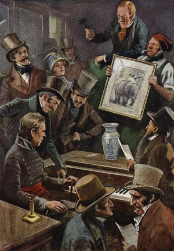 Dobbin kapitány vesz egy zongorát, Mrs. Crawley pedig egy képet alkotó: Charles Crombie