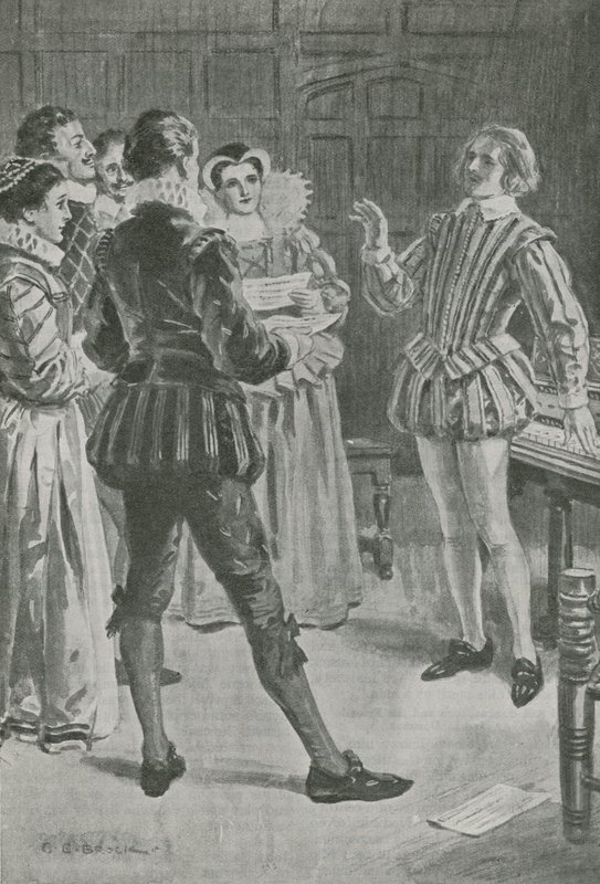 William Byrd hallgatja madrigálját alkotó: Charles Edmund Brock