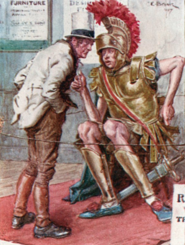 Illusztráció a Doctor Marigolds recepthez, Dickenstől alkotó: Charles Edmund after Brock
